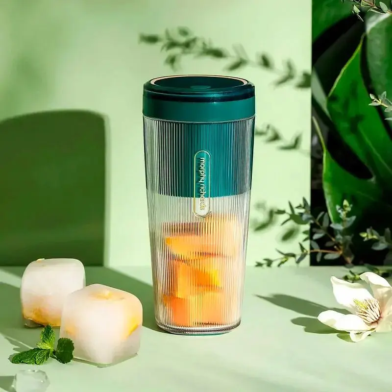 Фитнес-блендер Morphy Richards Portable Juice Cup Blue (MR9800) [66259] - фото 3