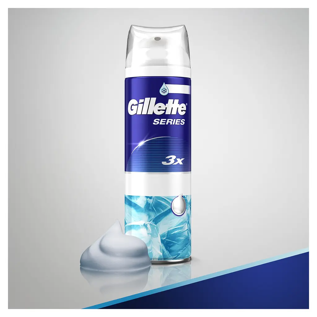 Пена для бритья Gillette Series Sensitive Cool 250 мл - фото 6