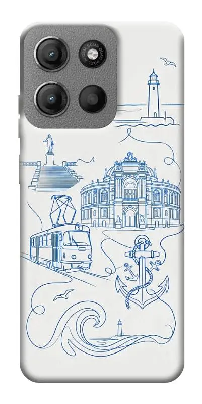 TPU чохол Demsky Southern pearl для Motorola Moto G15 4G