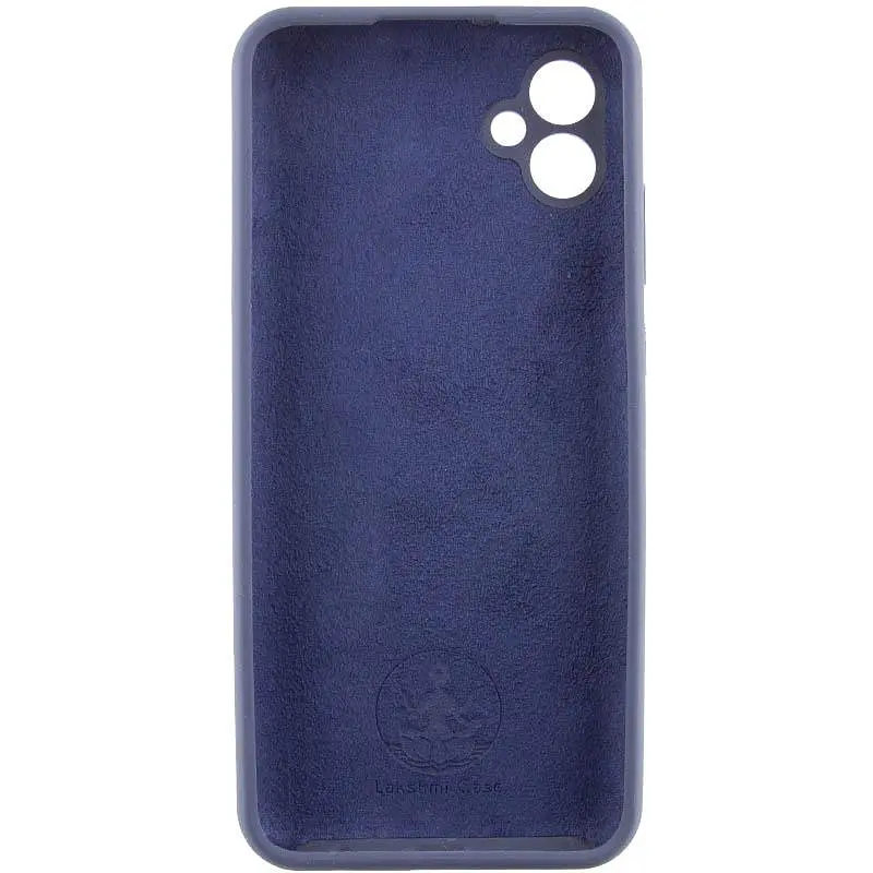 Чохол Silicone Cover Lakshmi Full Camera (AAA) для Samsung Galaxy A07 Темно-синій / Midnight blue - фото 3