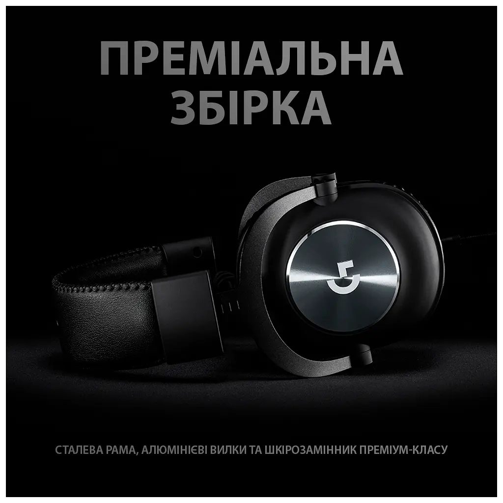 Навушники Logitech G PRO X Gaming Headset Black (981-000818) - фото 4