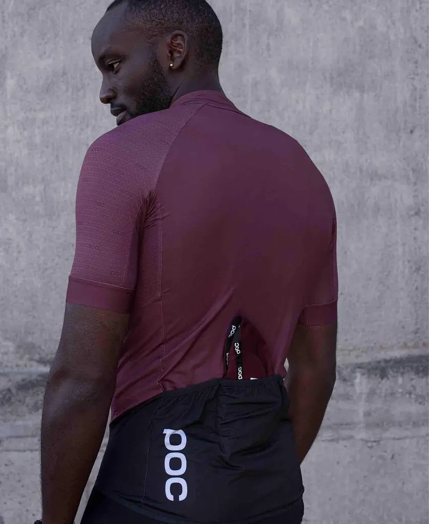 Велоджерсы POC Essential Road Jersey S Бордовый - фото 4