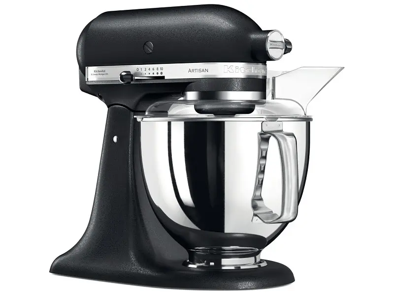 Кухонна машина KitchenAid Artisan 5KSM175PSEBK з відкидним блоком 4.8 л «Чавун» - фото 2