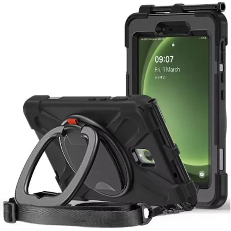 Чохол до планшета BeCover Heavy Duty Case With Stand Holder Samsung Galaxy Tab Active 5 SM-X306B 8" Black (710950) - фото 3