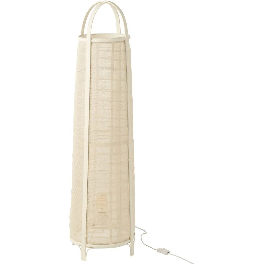 Лампа підлогова J-line з бамбука 100 см (46382) - фото 2