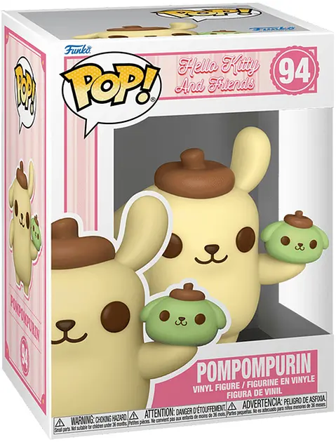Фігурка Funko Pop Хеллоу Кітті Помпомпурін Hello Kitty Pompompurin 10 см FP HK PP 94 - фото 3