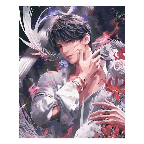 Картина за номерами "Магія погляду - Love and Deepspace" 4050 см Рафаель