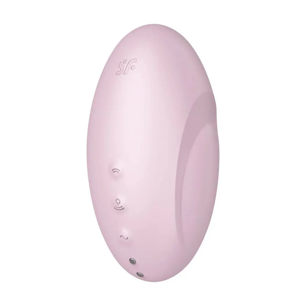 Вакуумний стимулятор клітора з вібрацією Satisfyer Vulva Lover рожевий - фото 4