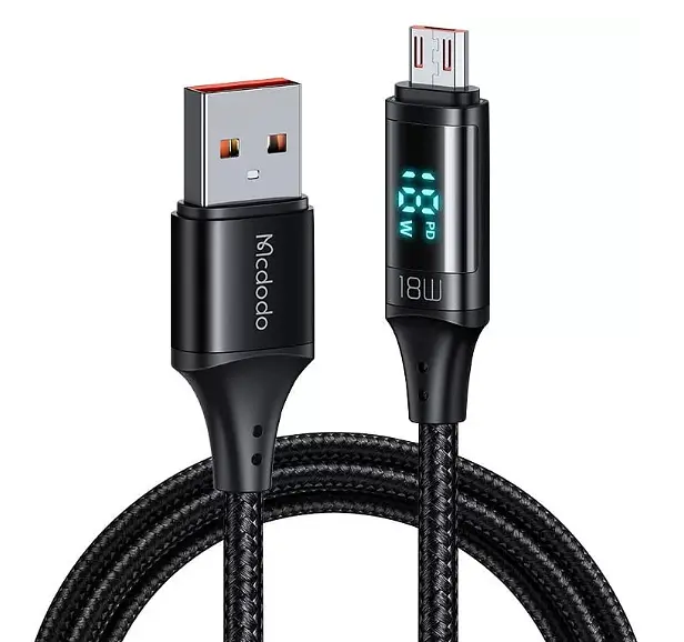 Кабель McDodo Digital HD Micro USB Data Cable 1.2m CA-1070 Black