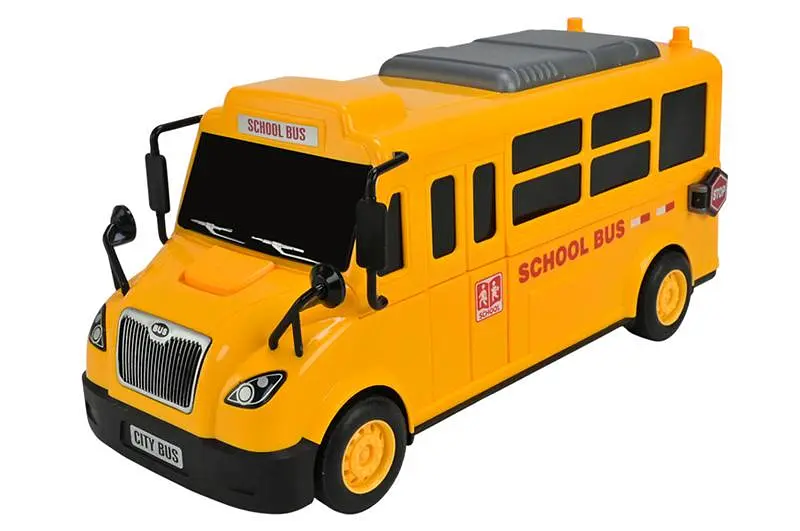 Іграшковий автобус гоночний трек з катапультою та машинки City Bus 8901, в коробці р.41x30x14,5см - фото 4