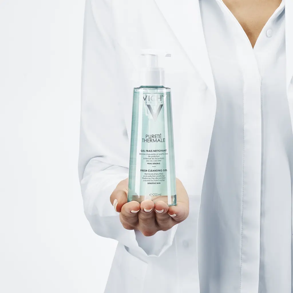 Освіжаючий очищуючий гель для обличчя Vichy Purete Thermale 200 мл - фото 6