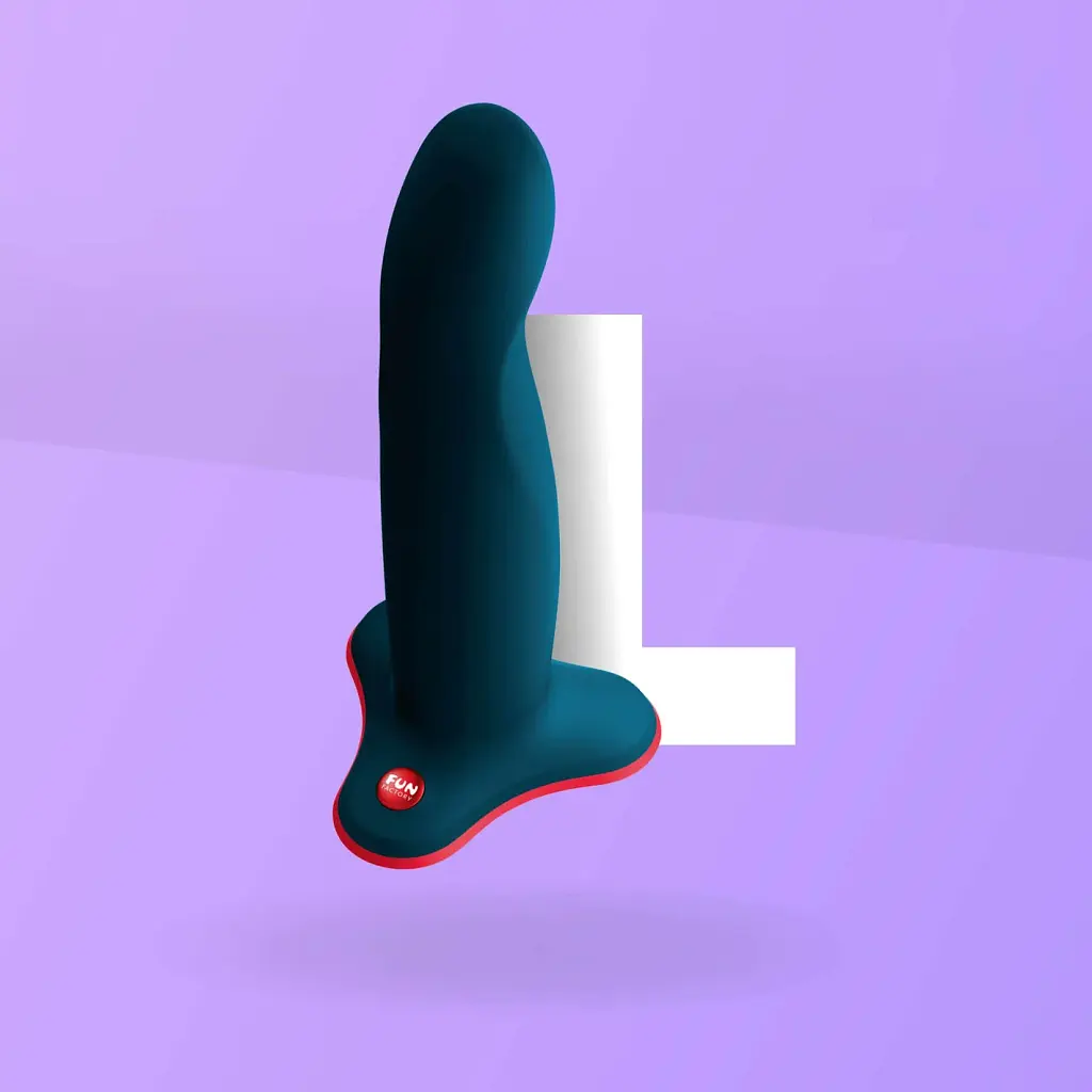 Фалоімітатор Fun Factory Limba Flex L, 18.1 см (синій) - фото 6