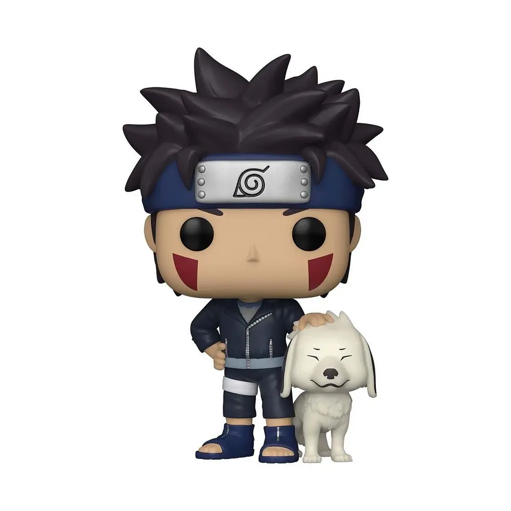 Фігурка Funko Pop Фанк Поп Наруто Шиппуден Кіба з Акамару Naruto Shippuden Kiba with Akamaru 10 см NA N 1194 - фото 2