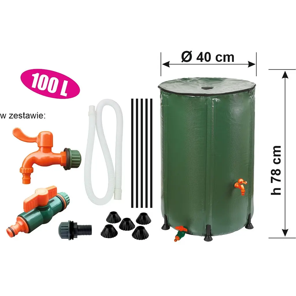 Ємність для води Ramp RZB100 складна 100 л (216596) - фото 2