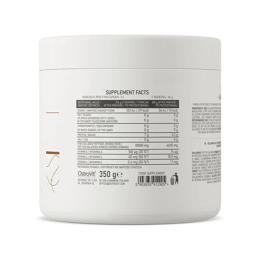 Препарат для суглобів і зв'язок OstroVit Collagen Jelly, 350 грам - Ягоди - фото 2