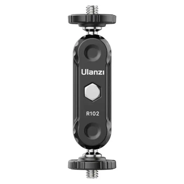 Шарнірний кріплення Ulanzi R102 Dual 1/4 Grip UV-3058 R102 Black - фото 4