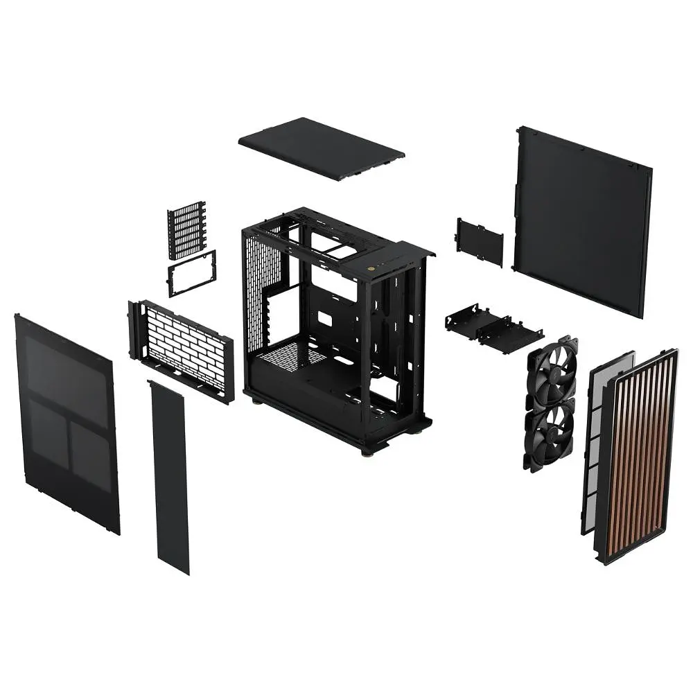 Корпус Fractal Design North Charcoal Black (FD-C-NOR1C-01) Без БП - фото 9