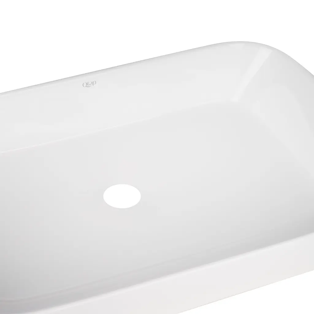 Умивальник Qtap Scorpio 550x390x120 White QT14112243WN, Білий - фото 6