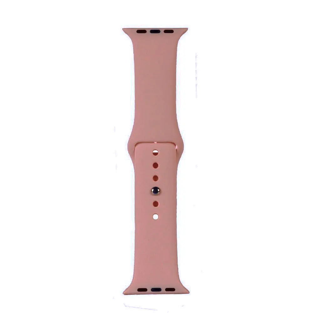 Ремінець Apple Watch Silicone 42/44/45/46/49 mm Рожевий (12) - фото 2