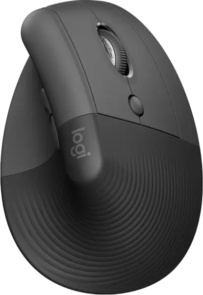 Миша бездротова Logitech Lift Ergonomic Graphite (910-006473) - фото 2