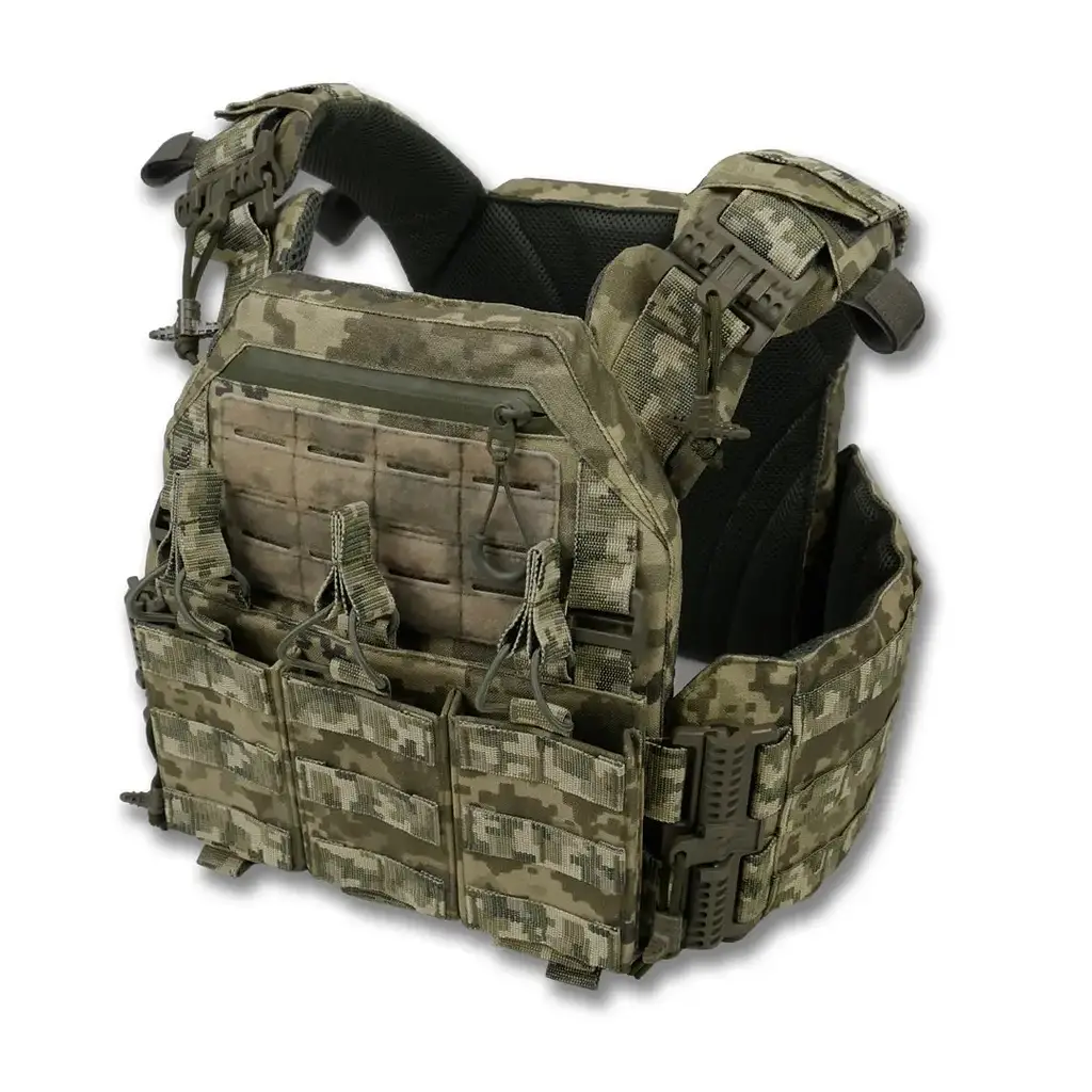 Плитоноска Kiborg GU gen.2 + 3 підсумки Pixel (1000-k45001) - фото 8