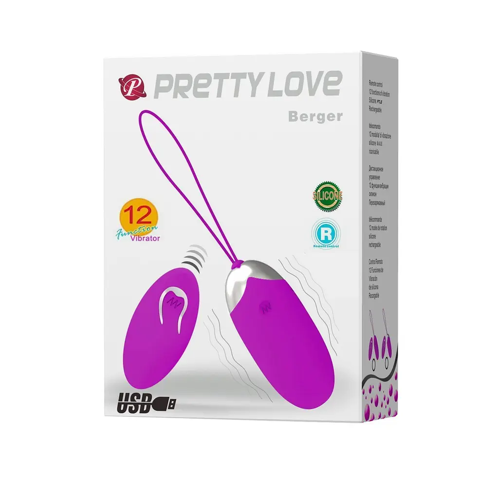 Віброяйце Pretty Love Berger - фото 8