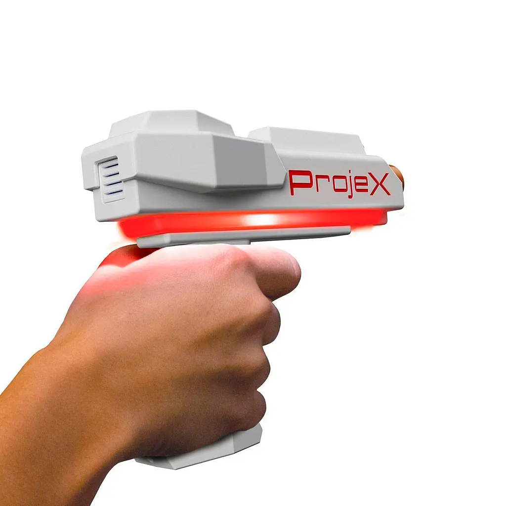 Ігровий набір для лазерних боїв - Проектор Laser X Animated (2 ігр. бластери, 3 слайда-цілі) Laser X 52608 - фото 2