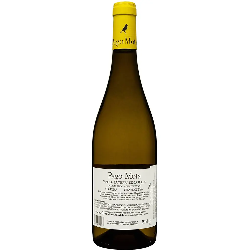 Вино Arzuaga Pago Mota Chardonnay, біле, сухе, 0,75 л - фото 2