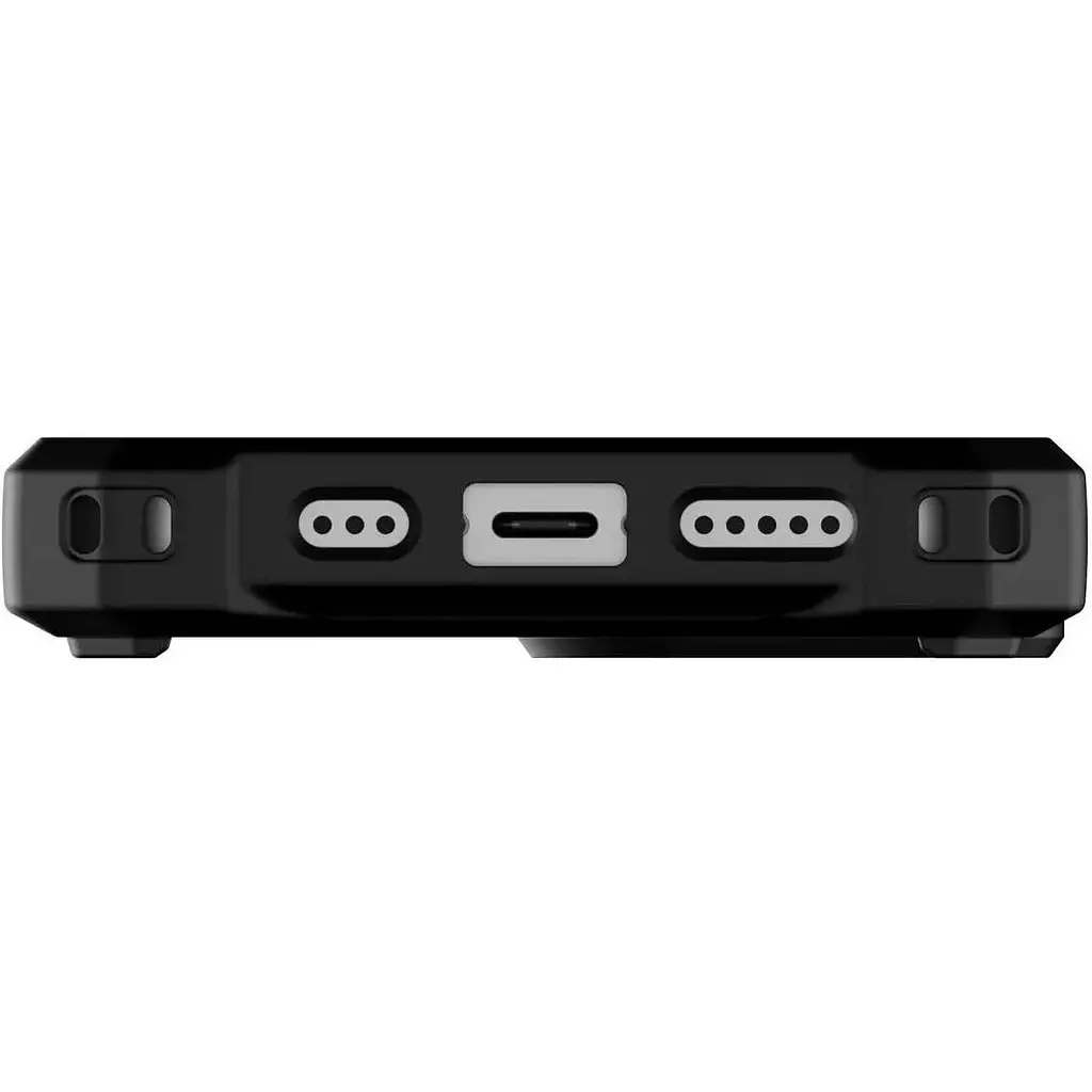 Оригінальний протиударний чохол UAG Monarch MagSafe для iPhone 13 / 14 (6.1") Black Leather (114028114040) - фото 9