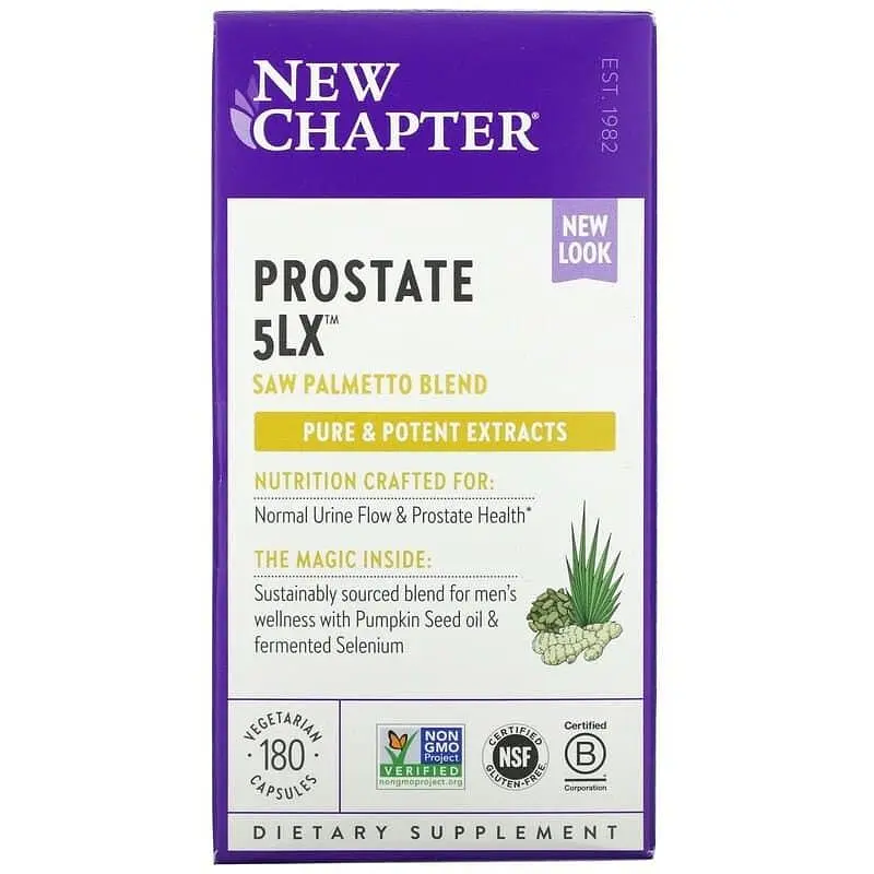 Підтримка простати New Chapter Prostate 5LX 180 капсул - фото 2