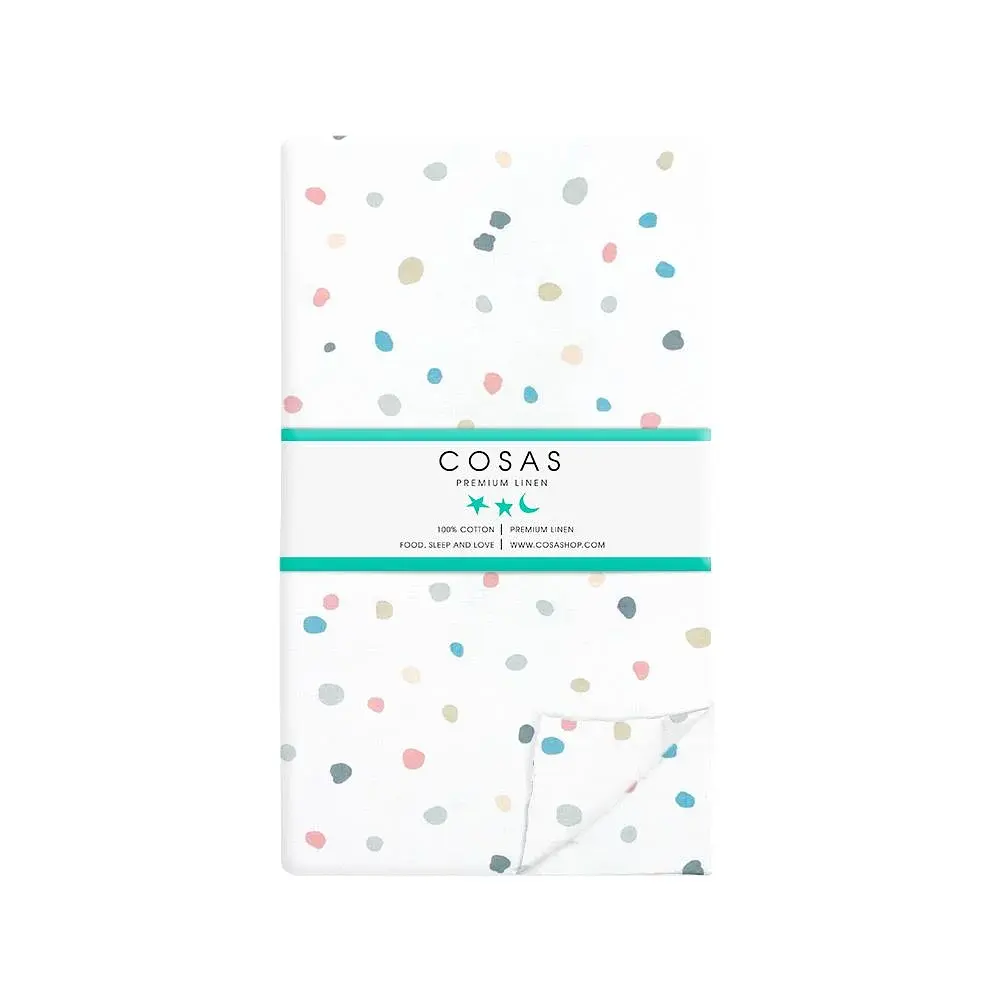 Підковдра дитяча Cosas Colorful Blots 110х140 см біла (ColorBlots_140q) - фото 2