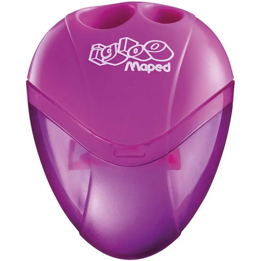 Точилка Maped I-Gloo с контейнером 2 отверстия в ассортименте (MP.534756) - фото 2