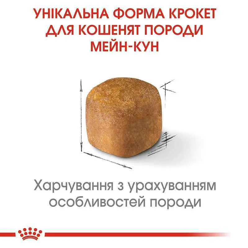 Сухой корм для котят до 15 месяцев породы мейн-кун Royal Canin Maine Coon Kitten с курицей 2 кг - фото 7