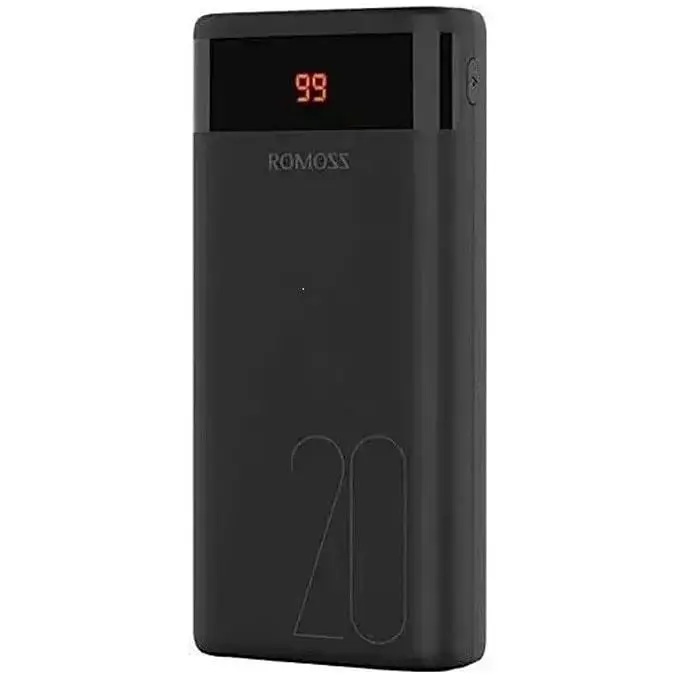 Павербанк Romoss 20000 mAh Ares20 чорний (PAS20-102-2135H)  - фото 2