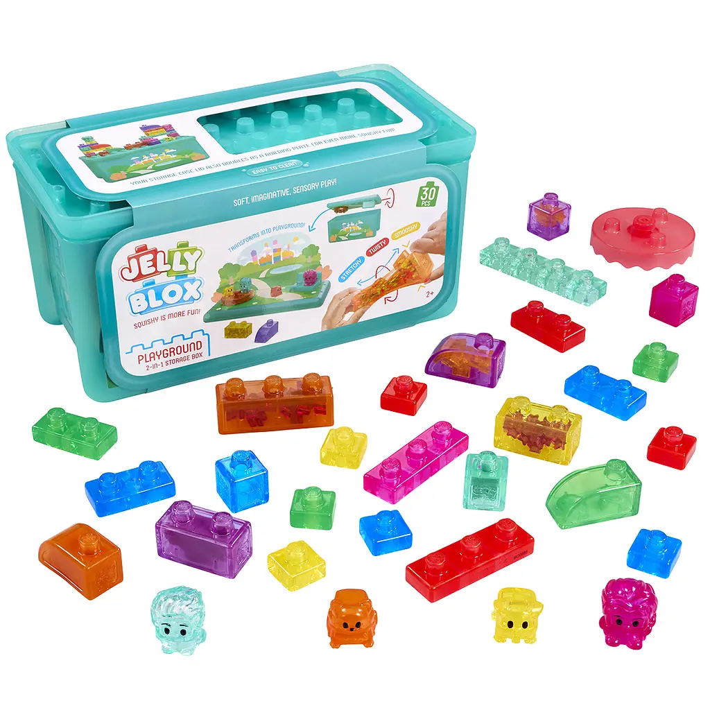 Сенсорний конструктор Jelly Blox У кейсі 2 в 1 ігровий майданчик (934959) - фото 4