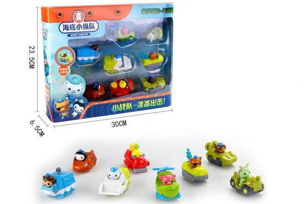 Іграшки Октонавти (OCTONAUTS) у подарунковій коробці, 8 шт - фото 2