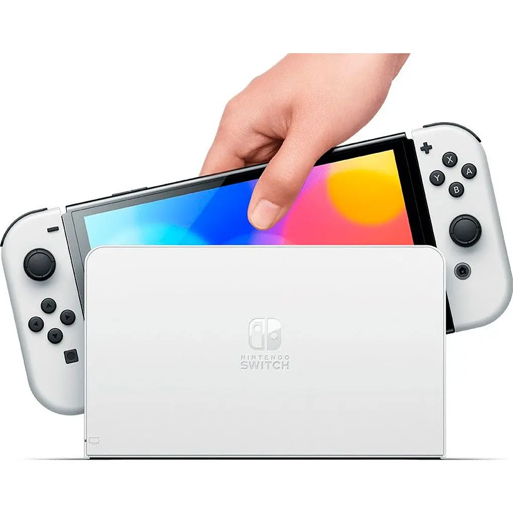 Портативна ігрова консоль Nintendo Switch OLED with White Joy-Con + Mario Kart 8 Deluxe [131610] - фото 10