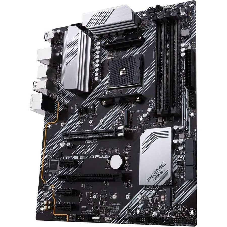 Материнська плата ASUS PRIME B550-Plus (Prime B550-Plus) (Socket AM4, AMD B550, ATX) - фото 2