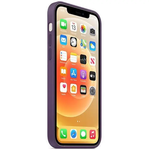 Чохол Silicone Case з MagSafe для Apple iPhone 12/12 Pro (Amethyst) ААА [57144] - фото 11
