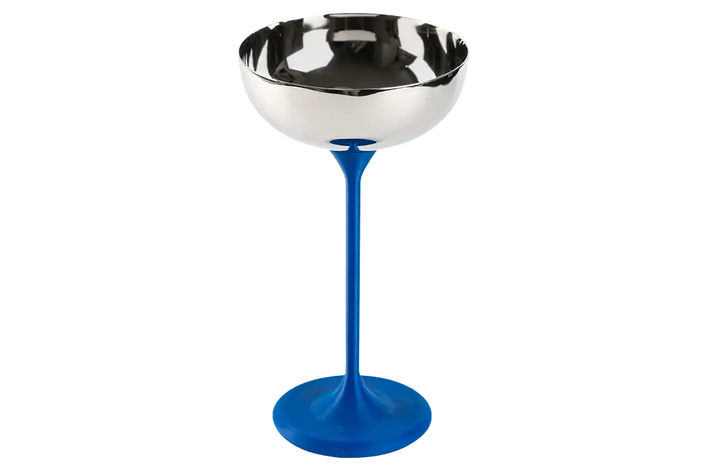 Келих Silver Cocktail Glass With Colorful Stem 200 мл  - фото 2
