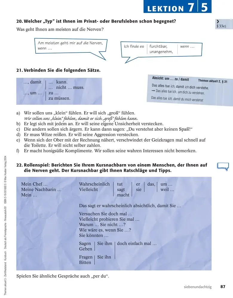 Themen aktuell 3 Zertifikatsband Kursbuch mit Audio-CDs - фото 3
