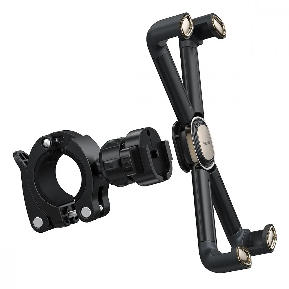 Автодержатель Baseus Quick to Take for Bicycle and Motorcycle black (32553) - фото 9