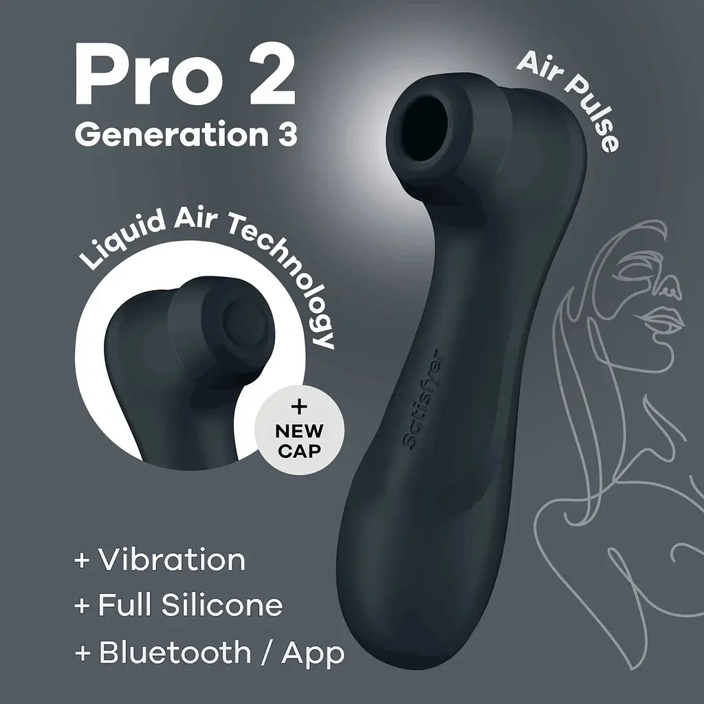 Вакуумний стимулятор Satisfyer Pro 2 Generation 3 - фото 3