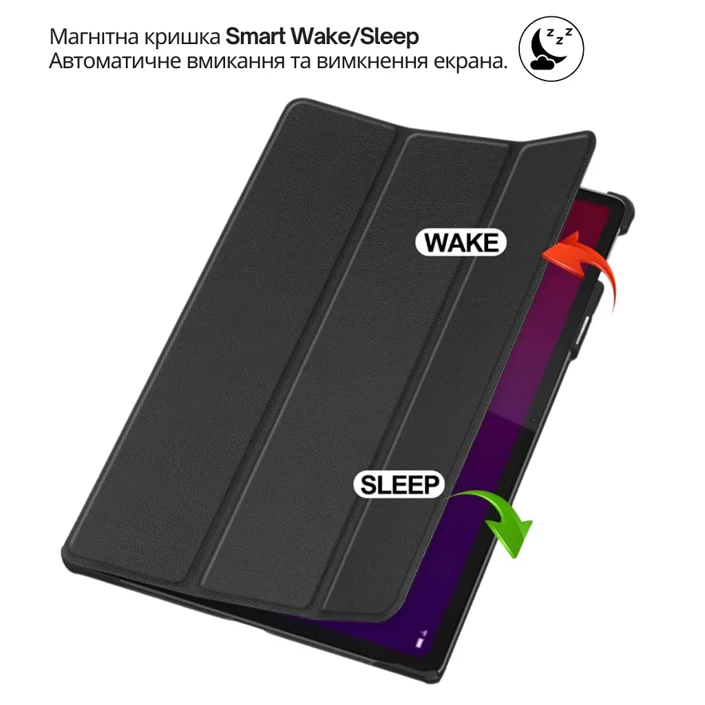 Чохол до планшета BeCover Smart Case Lenovo Yoga Tab 11 2025 (11.1") TB-710FU Black (715092) - фото 5