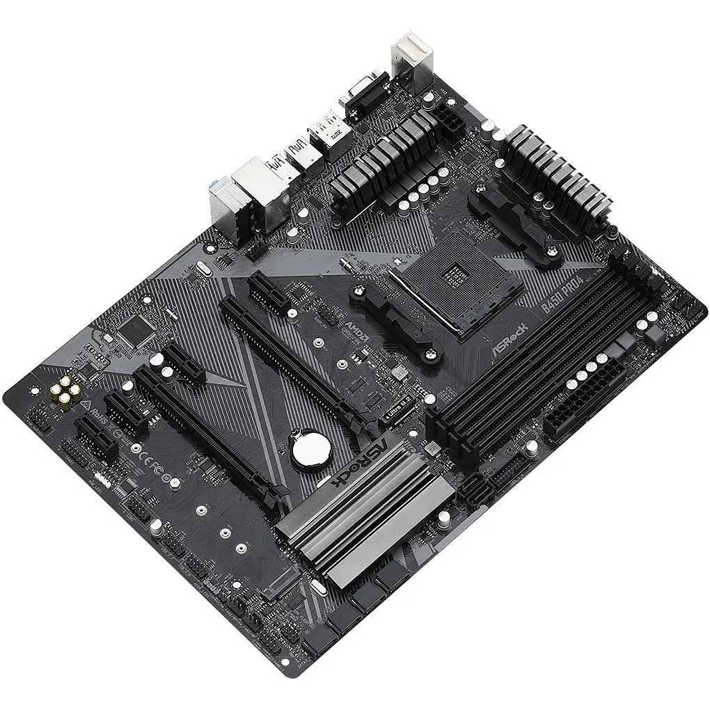Материнская плата ASRock B450 Pro4 R2.0 [140214] - фото 4