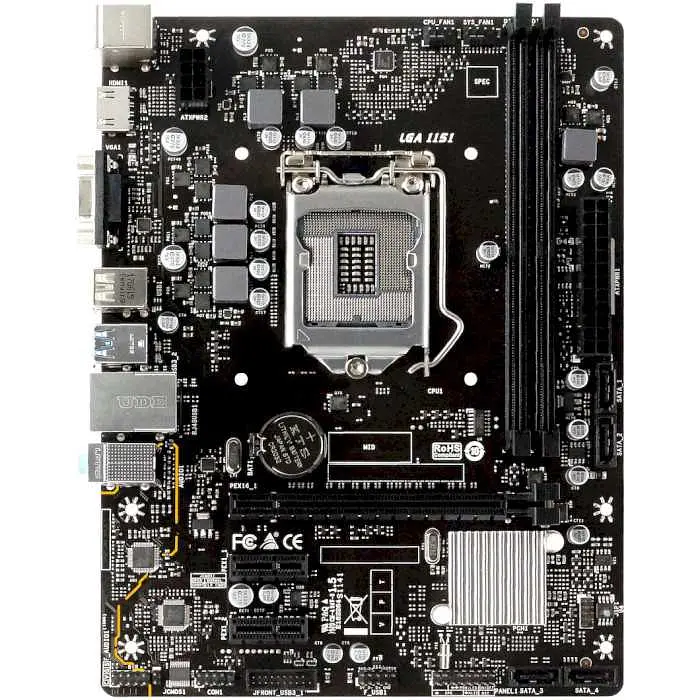 Материнська плата Biostar H310MHP (H310MHP) (Socket 1151 v2, Intel H310, Micro-ATX) Б/в - фото 5