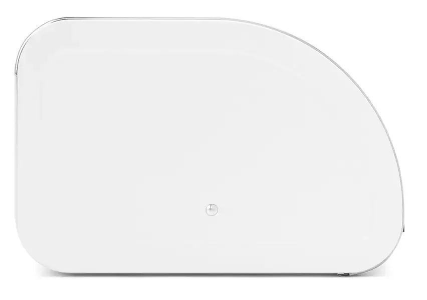 Хлебница металлическая Brabantia Roll Top Bread Bin Medium 31.6x26.5х17.3 см белая (306044) - фото 4
