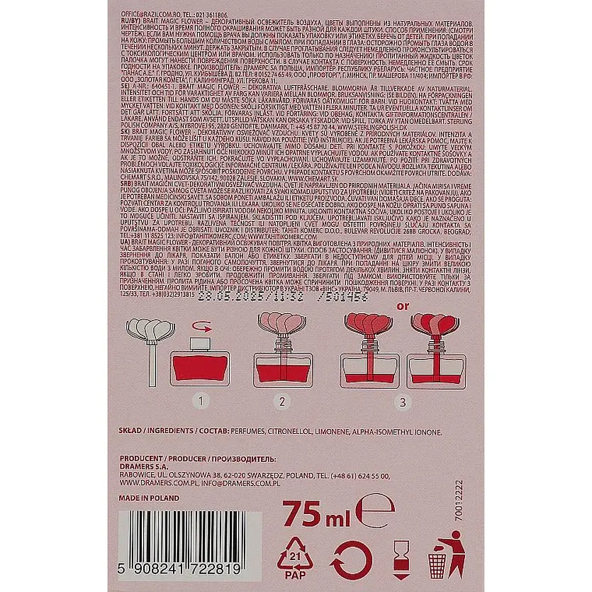 Декоративный освежитель воздуха Brait Lovely Sweet Berries 75 мл - фото 4