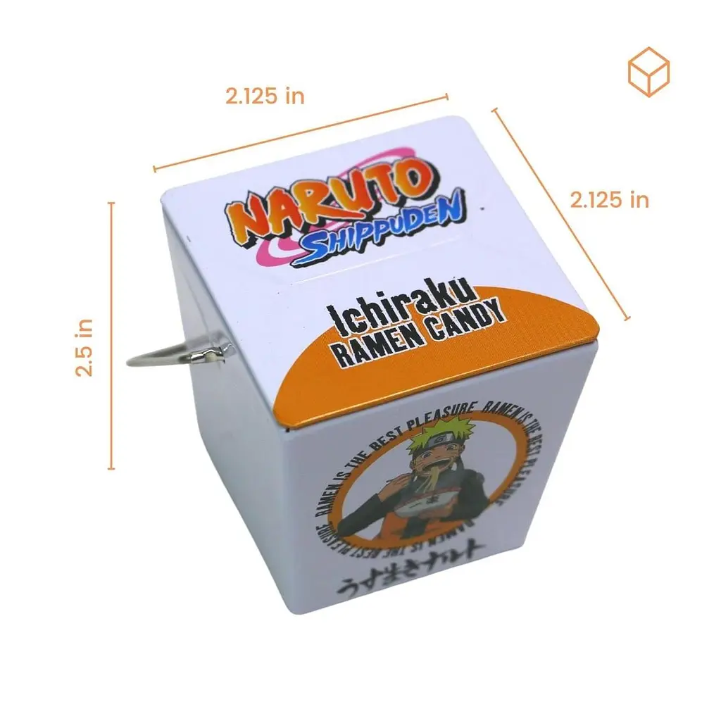 Цукерки Naruto Anime Ichiraku Ramen Candy Fruit Punch Flavored 1шт, 28г - фото 8