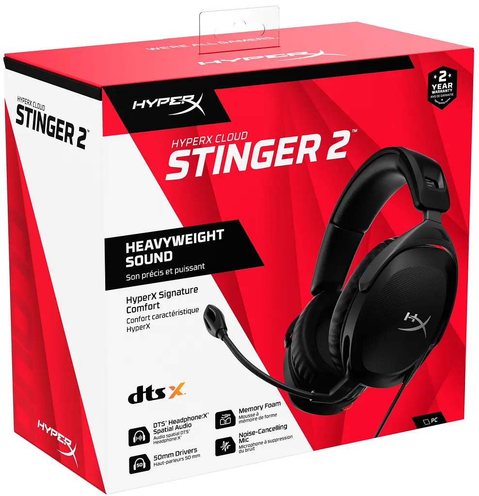 Гарнітура HyperX Cloud Stinger 2 3.5 мм Black (519T1AA) - фото 10